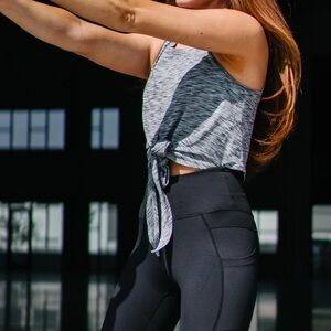Zyia Gray Active Infinity Tank